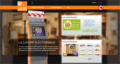 Desktop Screenshot of loterie-electronique.ch